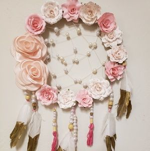 Pink dream catchers